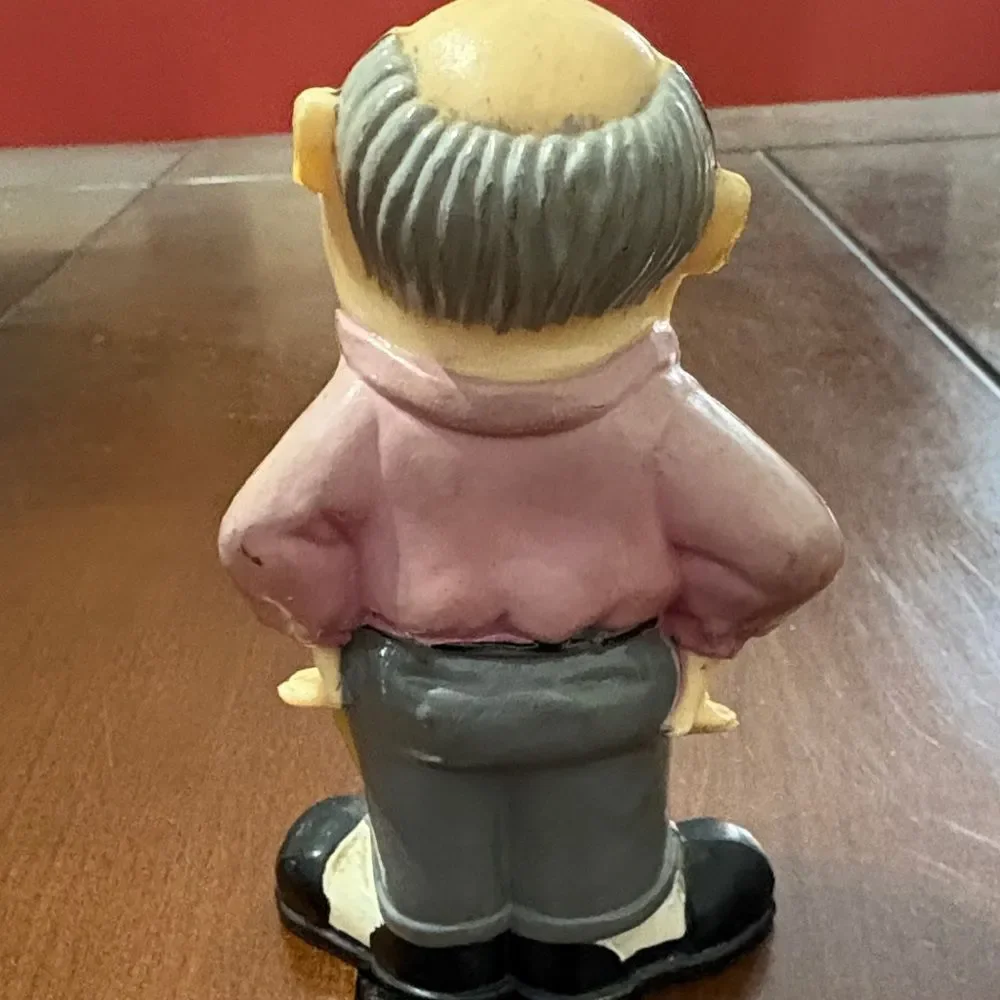 Grandpa Figurine with Yellow Tie